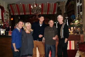 Geoff, Sue, Tom and Charlie, some of the customers interviewed for the show!